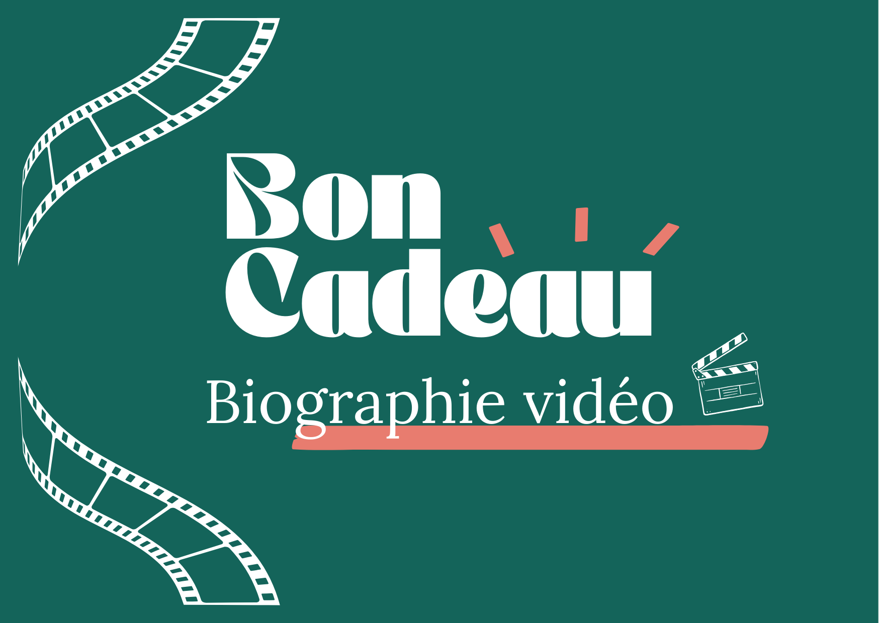 Bon cadeau biographie vidéo